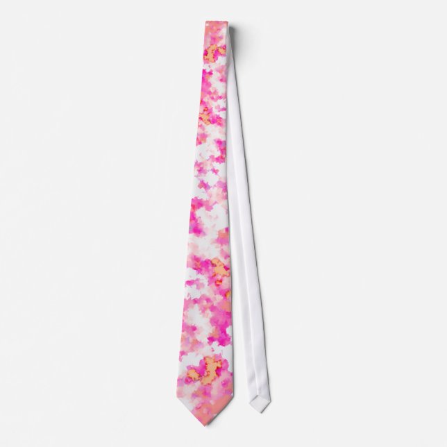 Corbata Melocotón abigarrado Melba del equipo (Anverso)