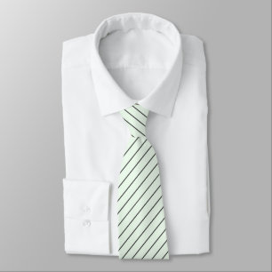 Corbata Melón verde de Honeydew con piráfagas de gris de c
