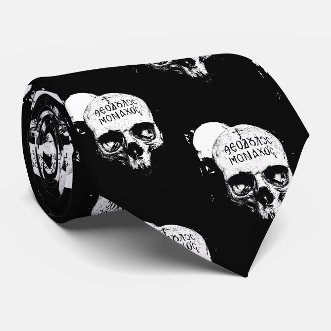 Corbata Memento Mori Neck Tie (Enrollado)
