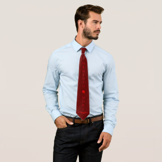 Corbata Memento Mori Tie (Marrón)