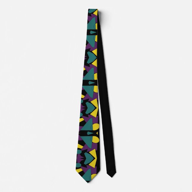 Corbata Men Tie abstract retro corporate men fashion ties (Anverso)