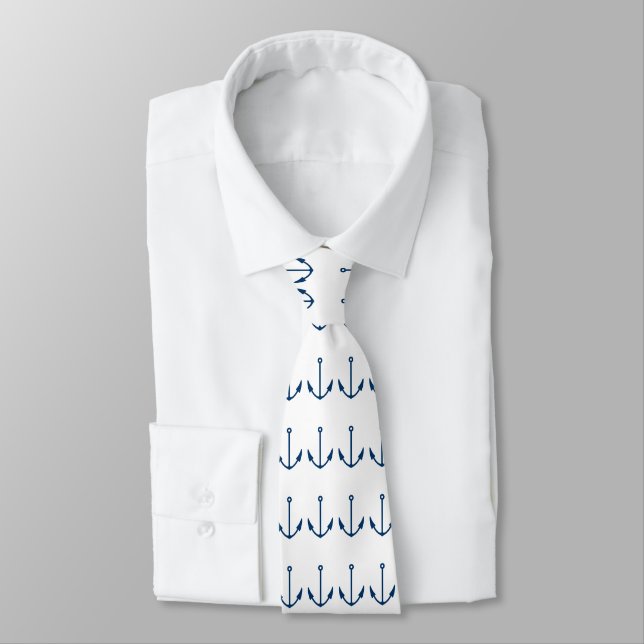Corbata Mens Anchor Tie