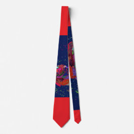 Corbata Men's Colorful Floral Art Tie