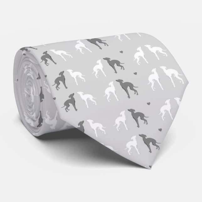 Corbata Mens Tie de Greyhound (Enrollado)