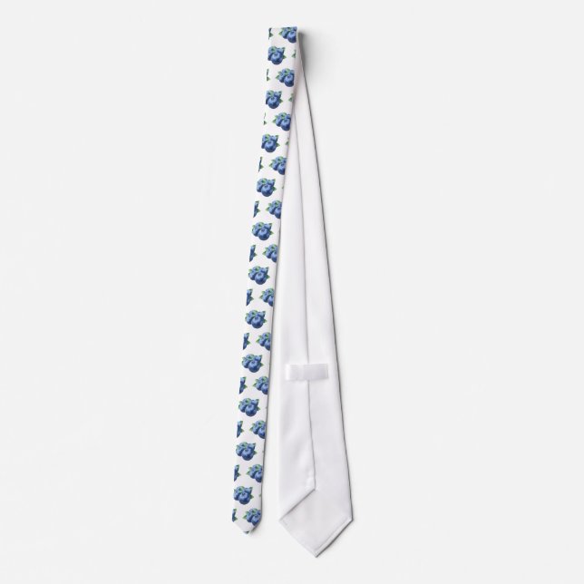 CORBATA MENS WILD BLUE BERRY TIE (Reverso)