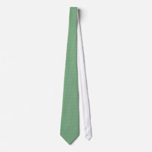 Corbata Menta Houndstooth