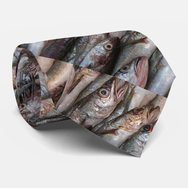 Corbata Mercado de pescados (Enrollado)