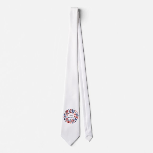 Corbata Merry Christmas Flowship (Anverso)