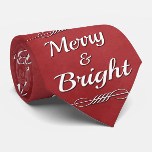 Corbata Merry y Bright