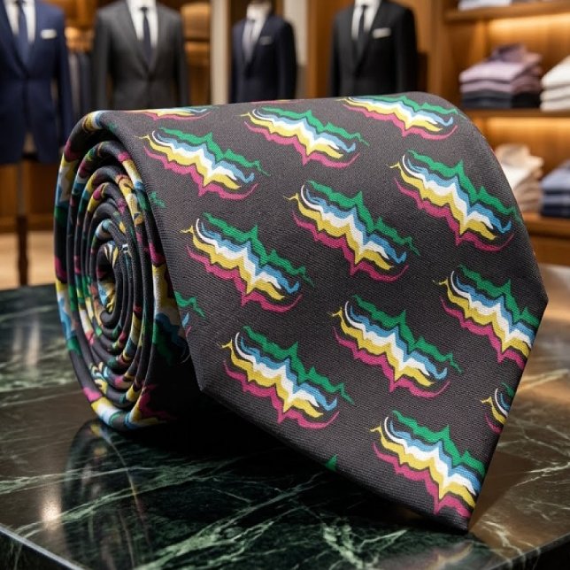 Corbata Mes de la Conciencia del Orgullo de la Discapacida (Subido por el creador)