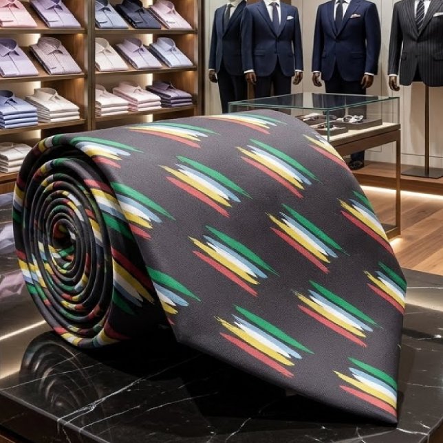 Corbata Mes de la Conciencia del Orgullo de la Discapacida (Subido por el creador)
