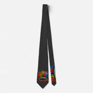 Corbata Mes de la Herencia Hispana 3D Orgullo Cultural Col