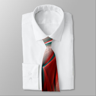 Corbata Mess de líneas de cristal sobre textura de montaña