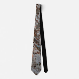 Corbata Metal Roxidado, Una impresión abstracta en gel