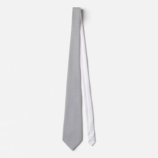 Corbata metálica de plata de la boda (Anverso)