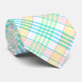 Corbata Mezcla en colores pastel del color de la tela