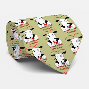 Corbata Mi corazón le pertenece a mi mamá