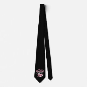 Corbata Mi hija lo hizo graduarse Familia de graduación ro