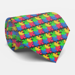 Corbata Micro Puzzle – Mosaico Digital