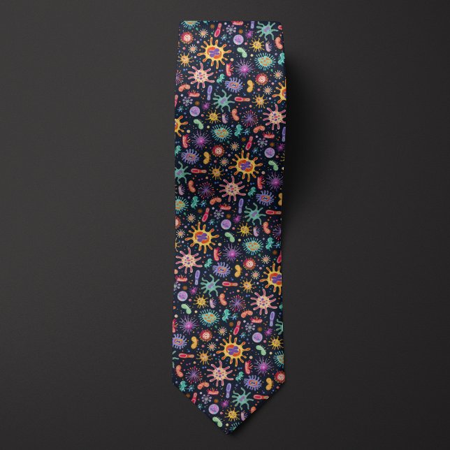 Corbata Microbiólogo quirky (Subido por el creador)
