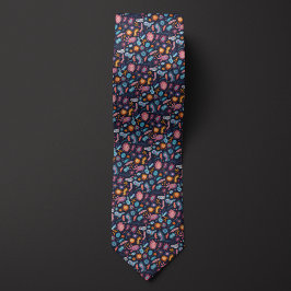 Corbata Microbios y gérmenes de Groovy