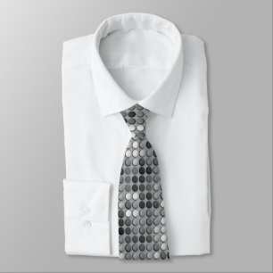Corbata Microdots grises