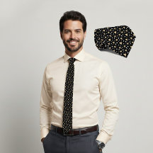 Corbata Midnight Geometry Luxe