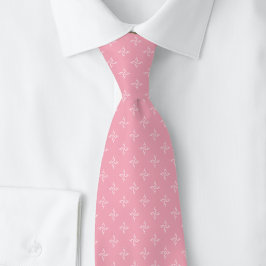 Corbata Miel de madreselva rosa