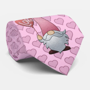 Corbata Milo Dale rosado en el cuello de los hombres