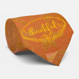 Corbata Milo Thankful Naranja