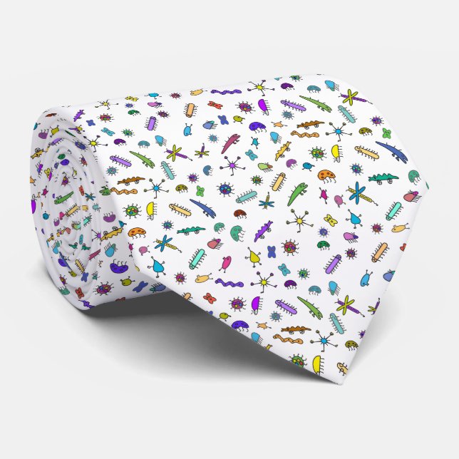 Corbata Mini bichos y mini bestias (Enrollado)