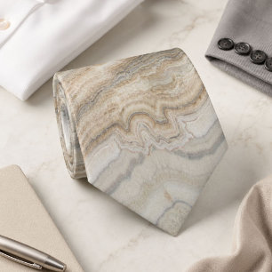 Corbata minimalista escandinavo granito mármol gris marrón