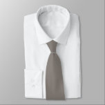 Corbata Mink Gray Hidden Initials Color sólido Nillo De Cu<br><div class="desc">Color sólido de las iniciales ocultas en gris rosado. Para bodas o uso diario, con iniciales prohibidas en la parte posterior que puede personalizar o borrar fácilmente si no es necesario. Puede cambiarse a cualquier color de su elección a través de la opción Personalizar adicional, o por favor envíeme un...</div>