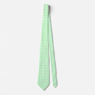 Corbata Mint Gingham