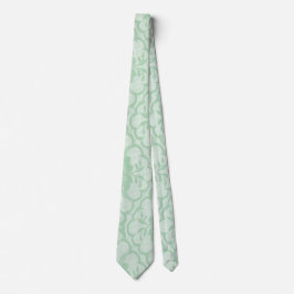 Corbata Mint Pastel White Lace Green Meadow