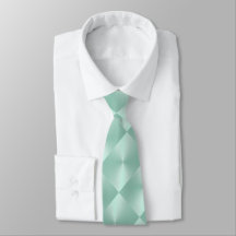 Mint Shimmer Blocks Necesario Tie