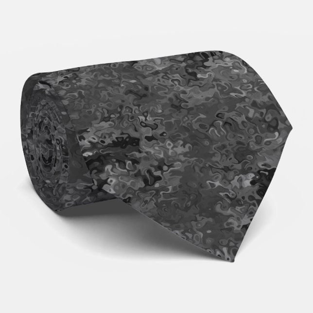 CORBATA MINÚSCULO NEGRO (Enrollado)