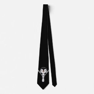 Corbata Mirada de pingüino divertido