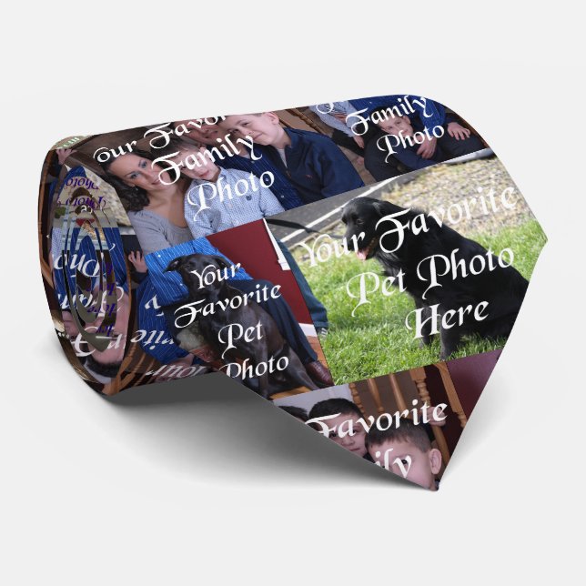 Corbata Mis fotos mi vida (Enrollado)