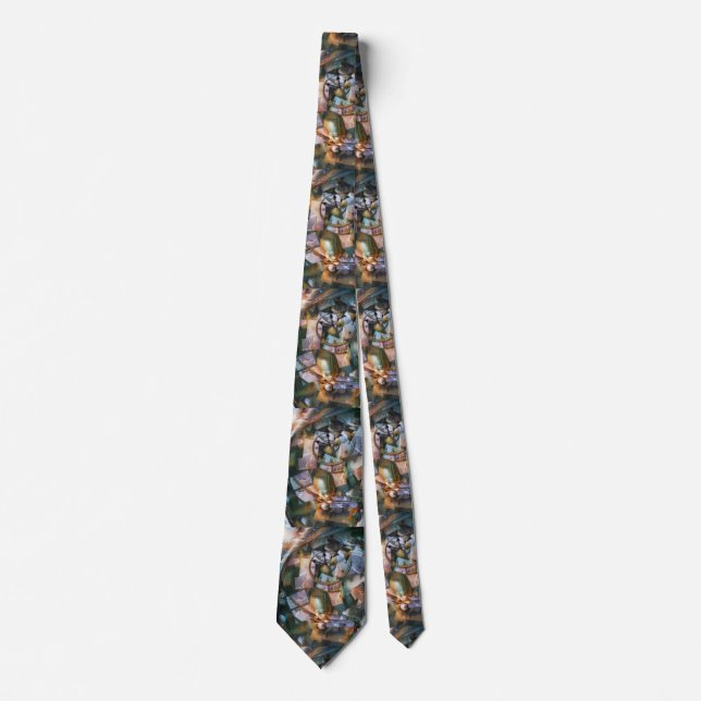 Corbata Misterio del tiempo (Anverso)