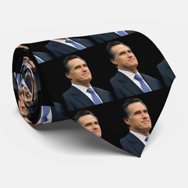 Corbata Mitt Romney (Enrollado)