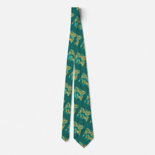 Corbata Moda de arte del pulpo