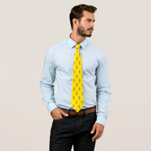 Corbata Moda Deportes Béisbol Hitter Silhouette Neck Tie