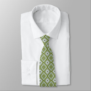 Corbata Moda Estilo Retro Patrón de Arte Mosaico del Siglo