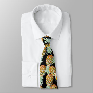 Corbata moda femenina de moda de verano tropical piña
