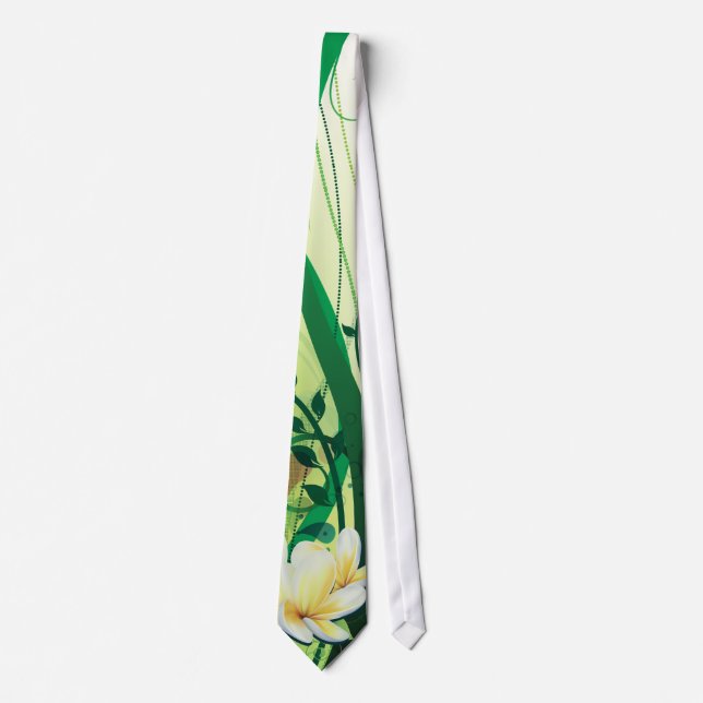 Corbata Moda floral 8 veces (Anverso)