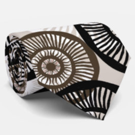 Corbata Moda Resumen Rueda Círculo Neutral