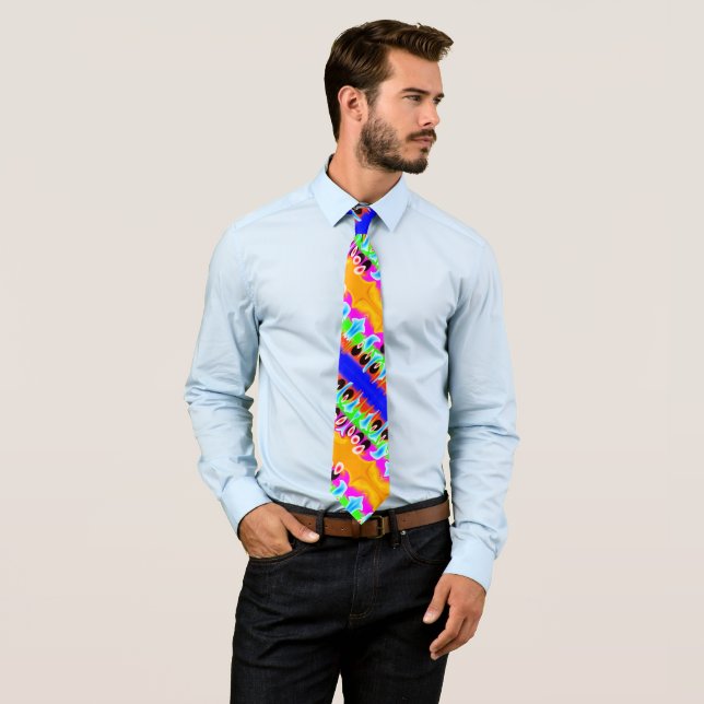 Corbata Moda tropical de fantasía (In situ)