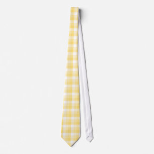 Corbata Modelo amarillo del control de la guinga