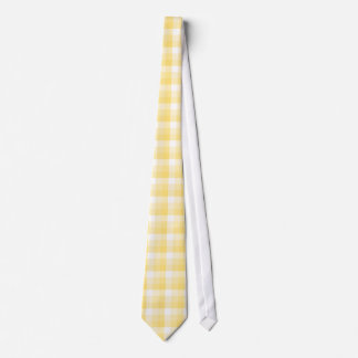 Corbata Modelo amarillo del control de la guinga